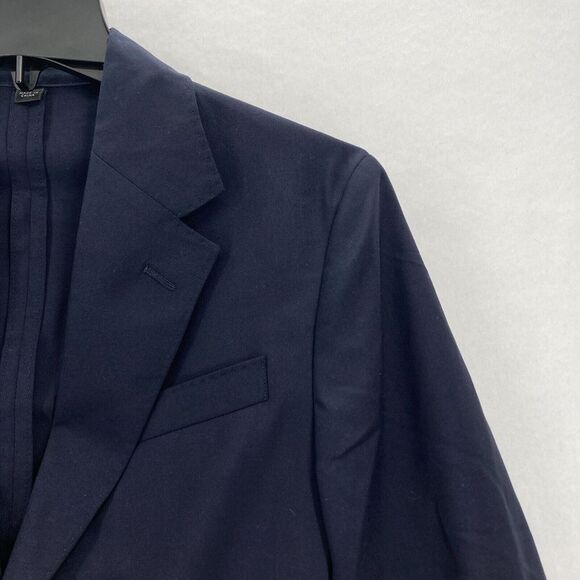 J.Crew Kenmare Suit Jacket Blazer Mens 34S Blue Wool Loro Piana 2 Button Formal - Picture 3 of 16